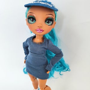 Rainbow high outfit blue doll clothes for 11 inch doll 28 cmChristmas gift