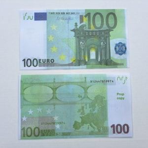 Billet factice plastifié de 10 à 500 euros pour gestion budget image 2
