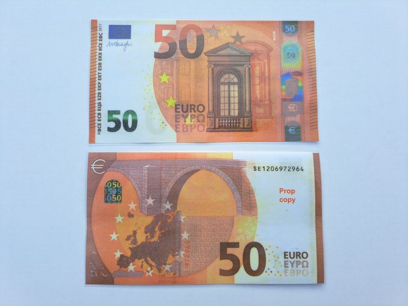 Billet factice plastifié de 10 à 500 euros pour gestion budget image 6