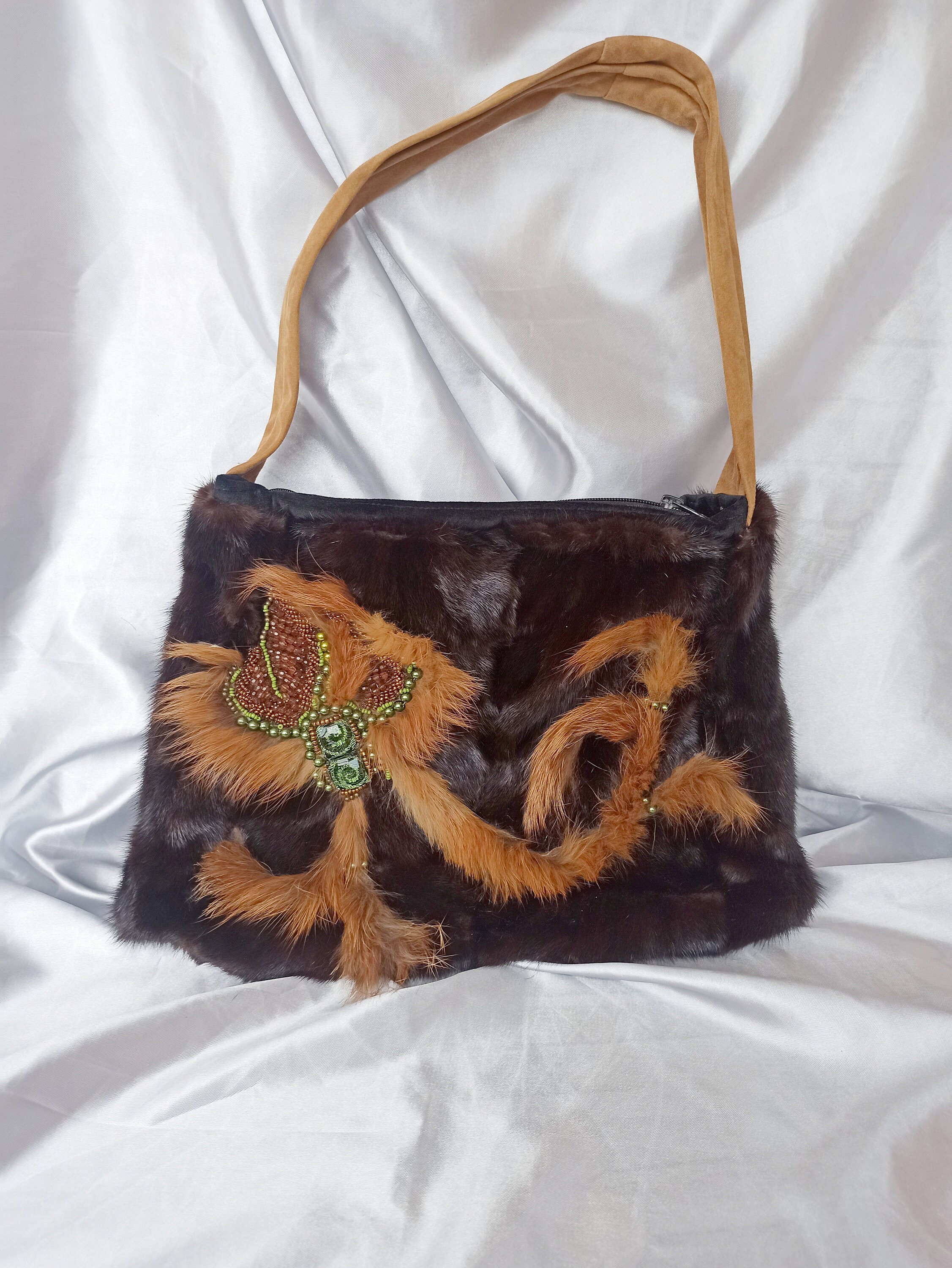 Handbags for Women, Peaoy Faux Leather Purse Ladies Handbag Vintage  Designer Handbags Shoulder Bag Hollow Out Design with Fine Pendant Fashion  Tote Bag 