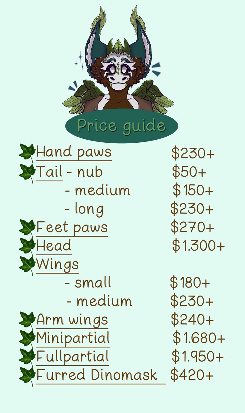 Fursuit Commission Open don't Buy Etsy New Zealand