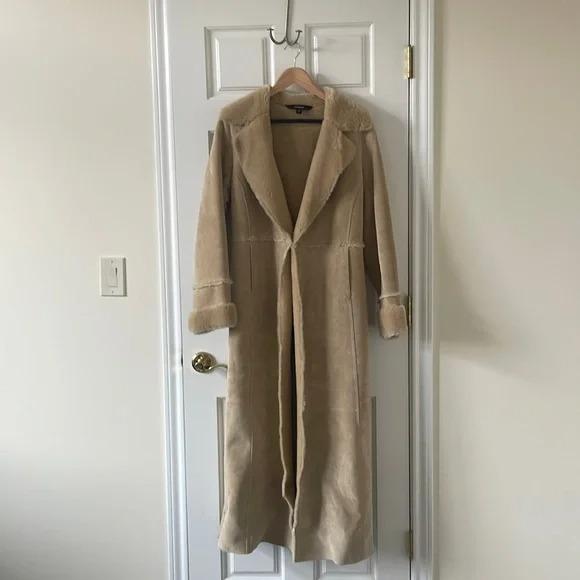 Beige Long Coat - Etsy