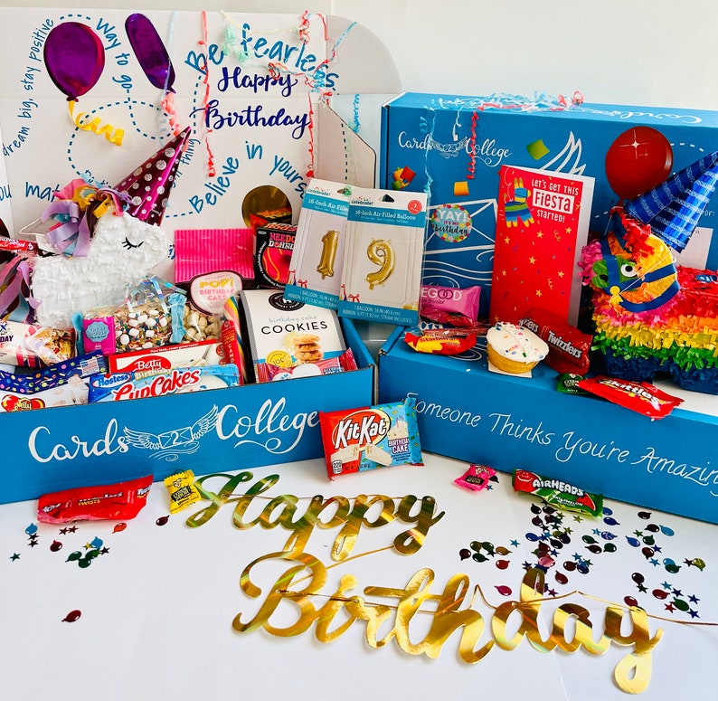 Happy Birthday Box Etsy