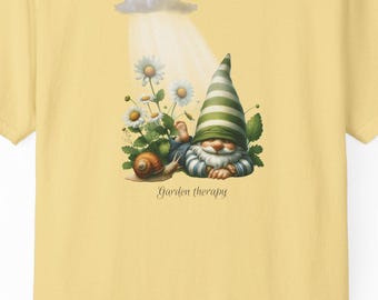 T-shirt Garden Gnome. Just in time for spring. Enjoy!