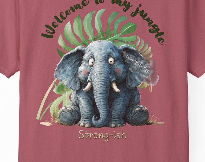 Mental Health Shirt Anxiety Elephant Funny Shirt