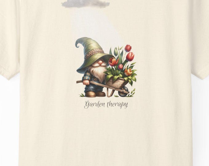T-shirt Garden Gnome. Garden time. Enjoy!