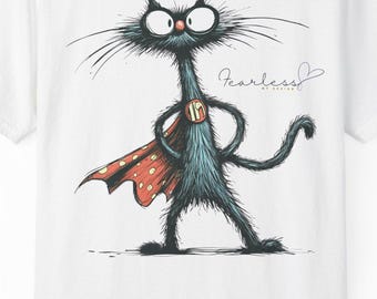 Superhero cat Sunny. Don’t forget to smile! Enjoy.
