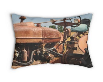 Lumbar Pillow Vintage Tractor
