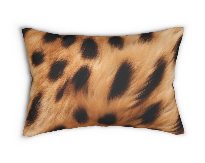 Cheetah lumbar pillow. Enjoy!