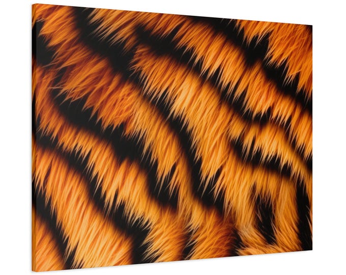 Tiger fur wall art. Enjoy!