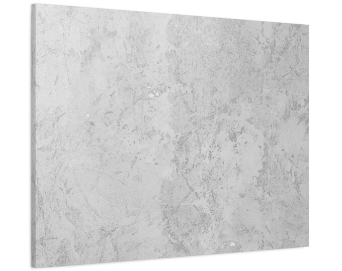 Concrete. You might think of it as a man cave gift. I was surprised how the light gray and texture added elegance to the room. Enjoy!