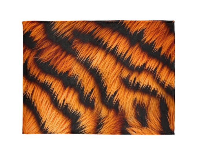 A tiger inspired blanket. Enjoy!