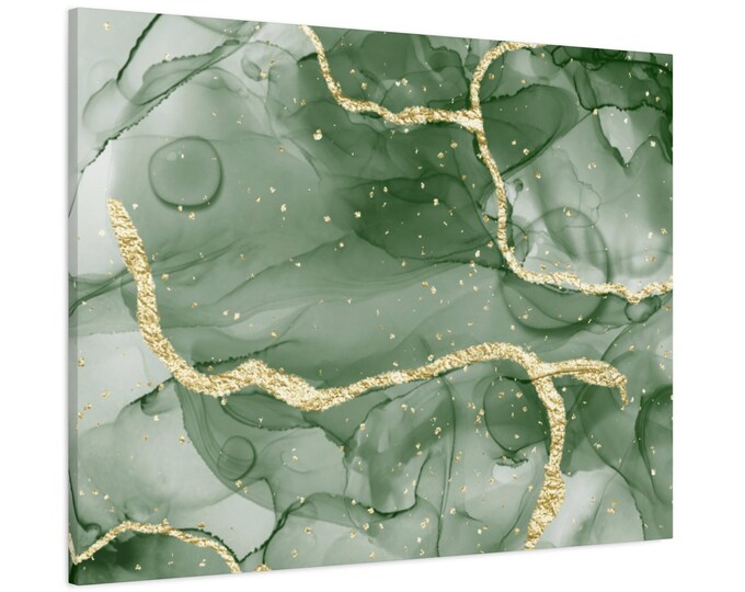 Looks like Marble. Create your perfect peaceful place with all 3 pieces of matching decor. Feel free to mix it up too. Enjoy!