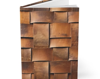 Look like shingles of leather. I can feel the sunlight reflecting off the leather.Enjoy!