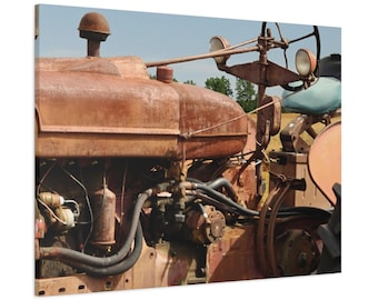It’s a vintage tractor!