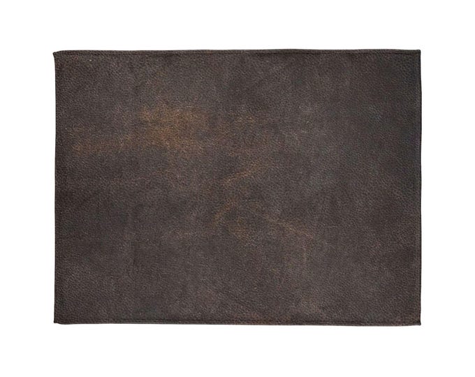Now you can have the soft light feeling of a plush throw with the elegant look of leather. Enjoy!