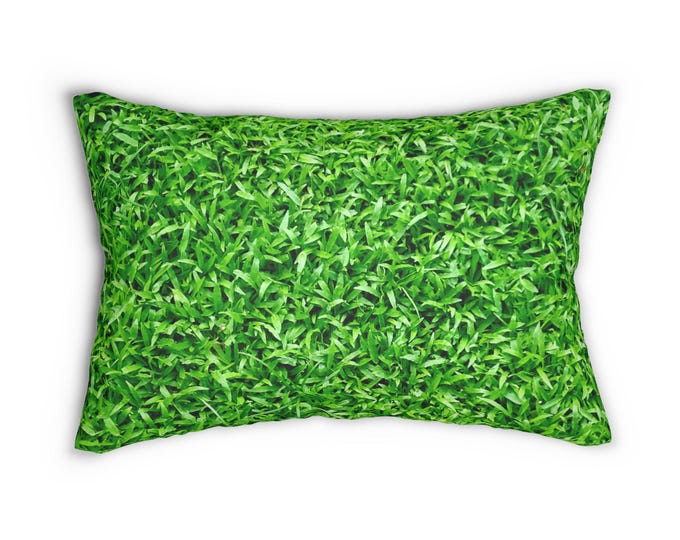 I can almost smell the fresh cut grass. Brightens any room you put it in. Enjoy!