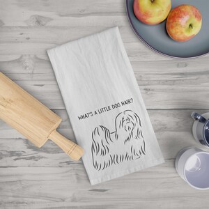 Dog Tea Towel - Gift for Dog Lovers, Dog Mom - Housewarming Kitchen Gift, Cotton/Poly - Dog Kitchen Decor, Dog Lover Gift