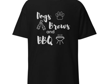 Dogs Brew BBQ Unisex classic tee