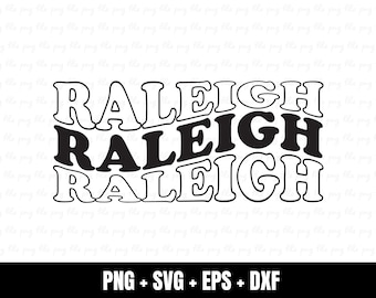 Raleigh SVG, Raleigh Design, PNG Sublimation, Files For Cricut, Raleigh Shirt, Raleigh Text , SVG For Shirts, Instant Download