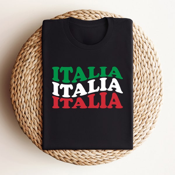 Italia SVG, Italy Design, PNG Sublimation, Files For Cricut, Italia Shirt, Italy Text, Instant Download