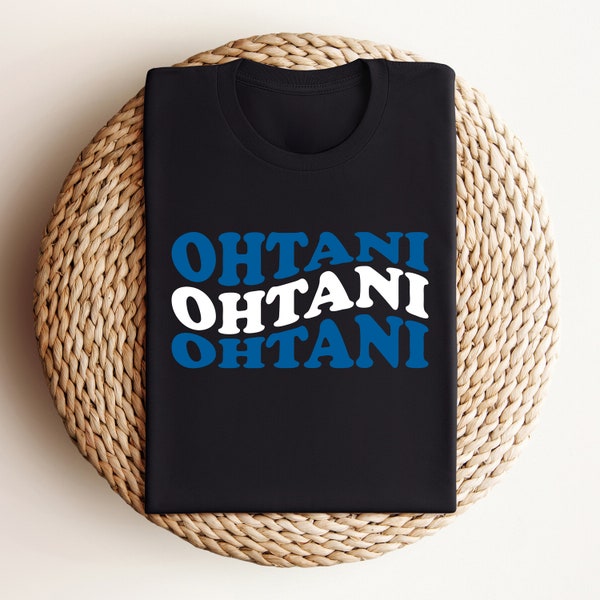 Ohtani SVG, Ohtani Design, PNG Sublimation, Files For Cricut, Ohtani Shirt, Ohtani Text, Instant Download
