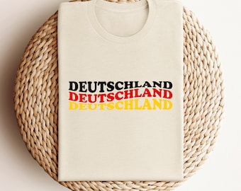 Alemania Deutschland Texto SVG, Archivos de corte de silueta de Cricut (Descarga instantánea)