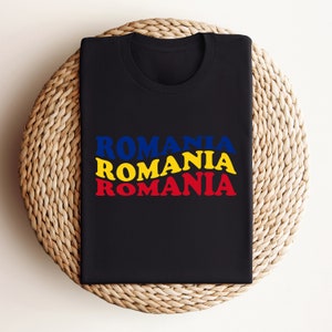 Romania PNG, Romania SVG, Romania Design, Romania Shirt, Romania Text, Instant Download
