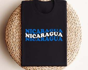 Nicaragua SVG Design, PNG Sublimation Files (Instant Download)