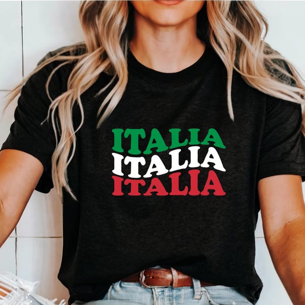 Italië Italië vlag SVG, Cricut silhouetbestanden (directe download)