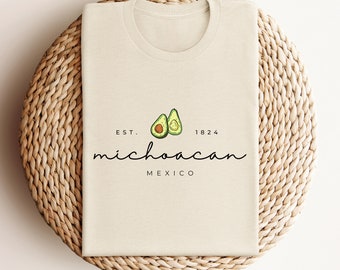 Michoacan Avocado-Design SVG, PNG (Instant Download)