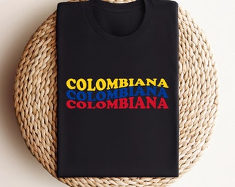 SVG de la bandera colombiana, colores de la bandera de Colombia, archivos Cricut (descarga instantánea)