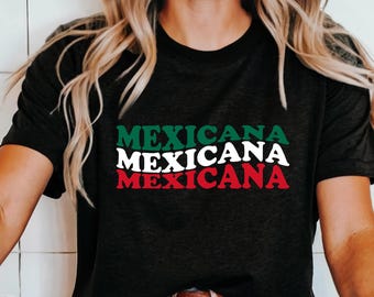Mexicana SVG, Mexico Shirt Design, Cricut Files (Instant Download)