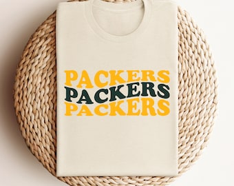 Packers SVG, Packers Design, PNG Sublimation, Files For Cricut, Packers Shirt, Packers Text, Instant Download