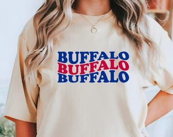 Buffalo Text SVG, Buffalo Shirt Design, PNG File (Instant Download)