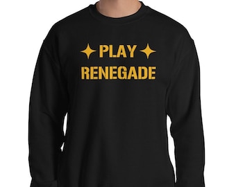 Pittsburgh Football Play Renegade Sweatshirt, Pittsburgh Sports Fan Gift, Mens Womens Sweater Gift for Dad Brother Boyfriend