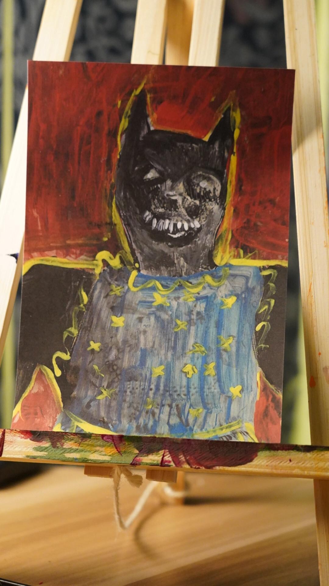 Batman Weird Creep Alternative Poster Film Print Illustration Home ...