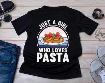 Camiseta para amantes de la pasta: un regalo divertido para los amantes de la comida italiana