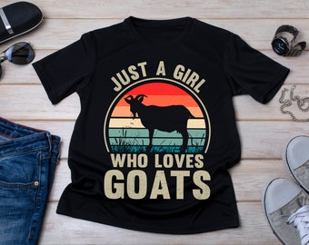 Camiseta para amantes de las cabras: regalo para una campesina
