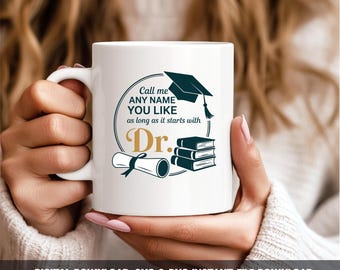 Doctorate Graduation Gift, Funny PhD Design (PNG, SVG)