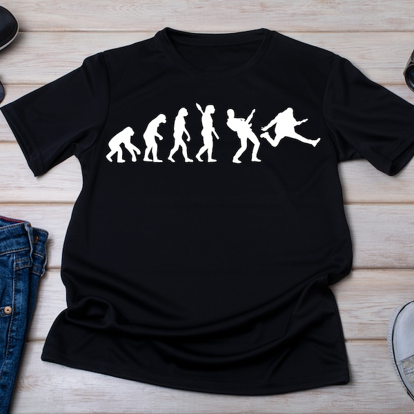 Guitar Evolution Shirt, Guitar Player Gift, Electric Guitar Shirt, Guitarist Gift, Guitar Lover Gift, Music Teacher Gift, Rock Concert Shirt