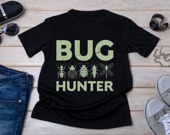 Bug Hunter Shirt: Entomologist Gift, Insect Lover Tee