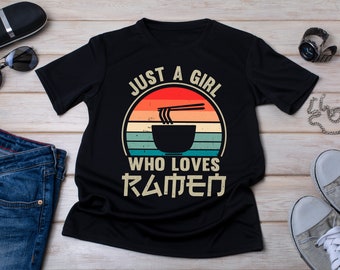 Ramen Lover T-Shirt: Kawaii Japanese Noodles Fan Gift