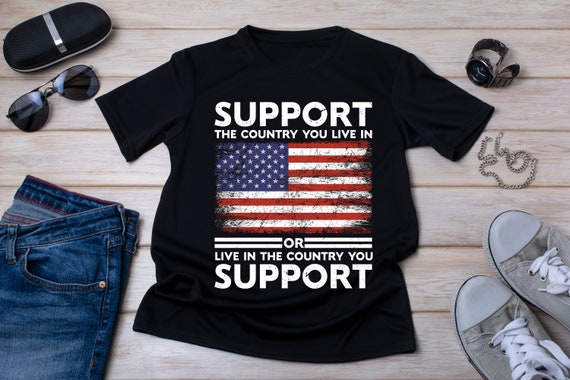 Patriotic American Flag T-Shirt: Independence Day Gift