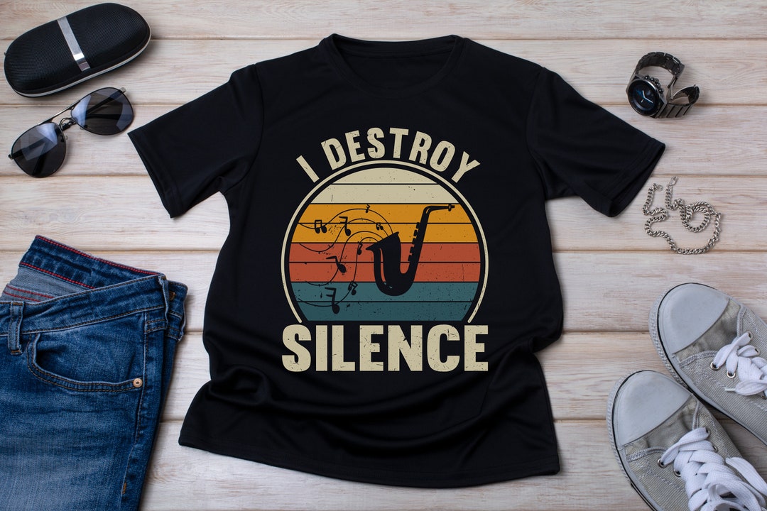 Collana Per Batterista Con Scritta 'I Destroy Silence', In Acciaio Inox E Zirconi, Regalo Per Musicisti E Percussionisti