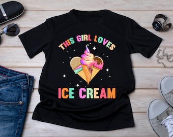 Ice Cream Lover Shirt: Summer Vibes, Girls Trip Tee