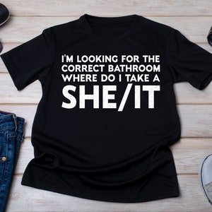 Funny Bathroom Humor T-Shirt: Sarcastic Gag Gift Tee