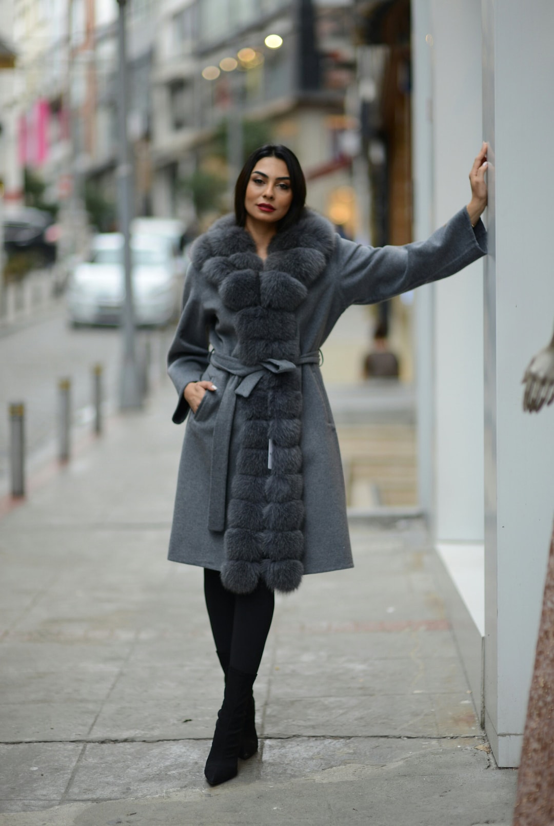 ohotor Tangled Alpaca Coat ロングコート　グレー ohotor Tangled Alpaca Coat ロングコート グレー ohotor Tangled