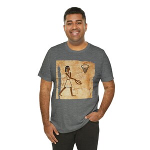 Egyptian Art of Basketball. A fun ancient Egyptian mural of a basketball player!
