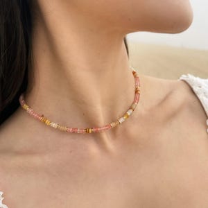 Peach Energy Necklace
